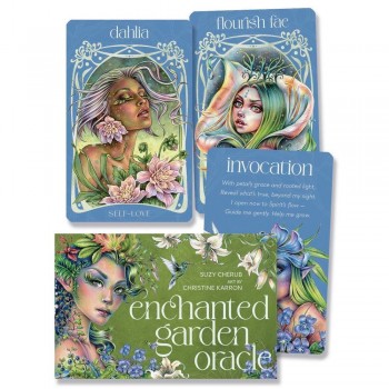 Enchanted Garden Oracle kortos Blue Angel